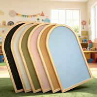Tableau blanc magnétique pliable UCI pour intérieur et extérieur, avec tiroirs, surface d'écriture souple et amovible
