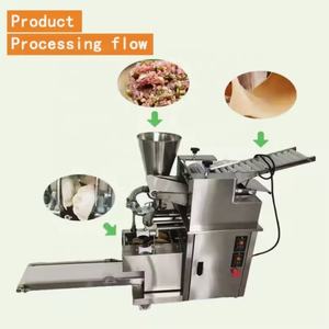 Petite machine électrique de fabrication de pâte Samosa pour boulettes Canada Ligne de production de dossiers de feuilles Cutter Maker au Pakistan Coimbatore Usa - Product Image 2