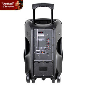 Plástico Potente Barco Surround Disco Radio Home Theater PA PRO Single 15 pulgadas BT TROLLEY LED DJ USB OUTDOOR Audio Altavoz - Product Image 5