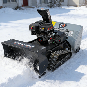 Souffleuse à neige autotractée télécommandée sans fil, robot <span class=keywords><strong>autonome</strong></span> puissant à chenilles, diesel, pour <span class=keywords><strong>maison</strong></span>, faible consommation d'énergie - Product Image 3