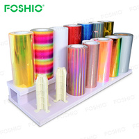 Foshio Durable 14 Piliers Car Film Wrap Display Holder Vinyl Roll Storage Rack