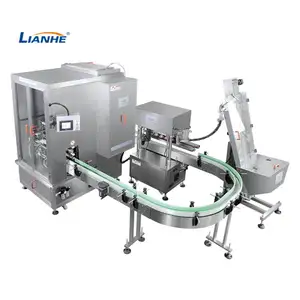 Fully Automatic Viscous Cosmetic Lotion Filling Speed Rotary Shampoo Wash Liquid Soap Detergent Filling And Capping Machine