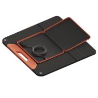Panel Solar Plegable de 120W 19.47V Monocristalino Intenergy ETFE, Cargador con Certificación IP67 a Prueba de Agua, Compatible con Múltiples Dispositivos, Color Negro FG100W.18