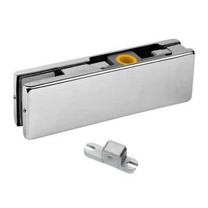 Cerniere Pivot in Acciaio Inox di Alta Qualità su Misura, Accessori per Porte in Vetro, Morsetti Superiori per Porte in Vetro per Partizioni in Vetro - Product Image 1
