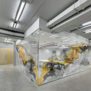 Calcomanías de ventana esmeriladas personalizadas, diseño de fotos y película de ventana de texto, pegatinas de impresión de <span class=keywords><strong>vinilo</strong></span> esmerilado para tienda, pegatinas de etiquetas de vidrio - Product Image 4