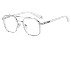 <span class=keywords><strong>Gafas</strong></span> Ópticas Anti-Luz Azul K0039, Montura Completa Cuadrada <span class=keywords><strong>Estilo</strong></span> Gangster Vintage <span class=keywords><strong>Iron</strong></span> <span class=keywords><strong>Man</strong></span>, Lentes de PC con Espejo Simple, TR90 - Product Image 4