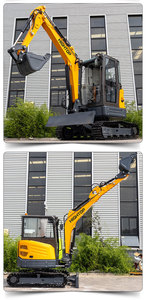 <span class=keywords><strong>Mini</strong></span>-excavatrice à moteur Kubota Toyota à louer, <span class=keywords><strong>godet</strong></span> de 0,12 m³, machine de 3500 kg, hauteur de fouille de 4800 mm, longueur de flèche de 2535 mm - Product Image 3