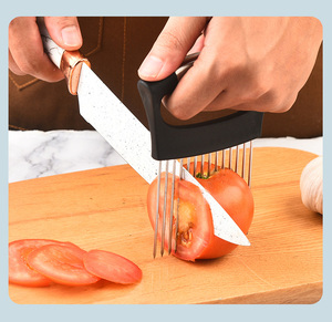 Soporte para Rebanar Cebolla <span class=keywords><strong>de</strong></span> Acero Inoxidable 430, Cortador <span class=keywords><strong>de</strong></span> Cebolla y Limón, Cortador <span class=keywords><strong>de</strong></span> Vegetales, Herramienta Auxiliar para Rebanar, Utensilio <span class=keywords><strong>de</strong></span> <span class=keywords><strong>Cocina</strong></span> para el Hogar - Product Image 5