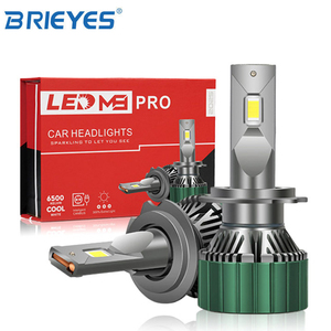 Ampoules de phares LED pour voiture M8 <span class=keywords><strong>Pro</strong></span> Version Améliorée M9 <span class=keywords><strong>Pro</strong></span> H1 H3 H7 H11 H4 9005 9006 9012 880 881 DC9-50V 60Watts 6000K Blanc 2-Pack - Product Image 1
