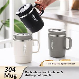 Taza Universal de Acero Inoxidable 304 de Alta Calidad con Separador de Té, Caja de Regalo con Diseño Ins Wind para Cumpleaños y Graduación - Product Image 5