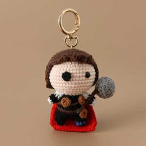 Productos de lana de estilo japonés, colgantes de la serie <span class=keywords><strong>Marvel</strong></span> Xiaowei hechos a mano con hilo de copo de nieve, para hombre - Product Image 4