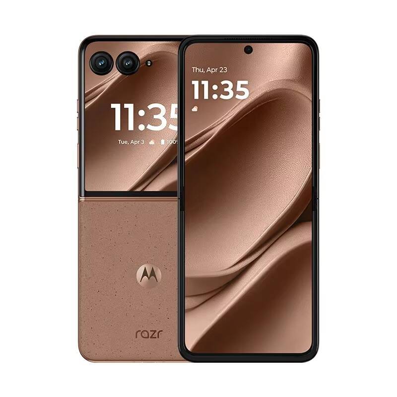 For Lenovo Moto <strong>Razr</strong> 50 Ultra 5G <strong>Foldable</strong> <strong>Phone</strong> 6.9-Inch POLED for Snapdragon 8s Gen3 Global ROM Wireless Charging Motorola