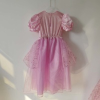Robe de princesse rose classique personnalisée pour filles robe de soirée élégante pour enfants filles Costumes robes de princesse pour fête d'anniversaire