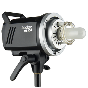 Godox MS300V 300W <span class=keywords><strong>Flash</strong></span> da Studio con Ricevitore Wireless 2.4G Integrato, Attacco Bowens, Leggero e in Metallo - Product Image 2