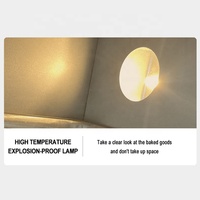 Ampoule d'éclairage interne pour four à sole résistant aux hautes températures, lampe de remplacement personnalisable pour four à sole de boulangerie commerciale