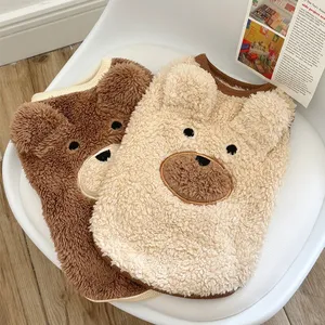 Abbigliamento Invernale per Cani, Vestiti Caldi Foderati in Pile Stile INS, Outfit Carini per Teddy, Bichon, Poodle, Schnauzer - Product Image 5