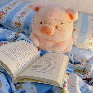 Lindo Peluche de Cerdo Lulu, Muñeco de Peluche con Relleno de Algodón PP Súper Suave, Alivia el Estrés, Cerdo Guloso, Regalo de Cumpleaños - Product Image 2