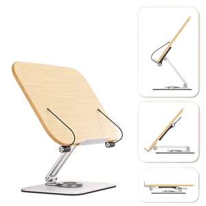 Soporte <span class=keywords><strong>de</strong></span> madera ajustable para libros, accesorio respetuoso con el medio ambiente, ajustable, quran, biblea, portable, religioso, Islámico - Product Image 6