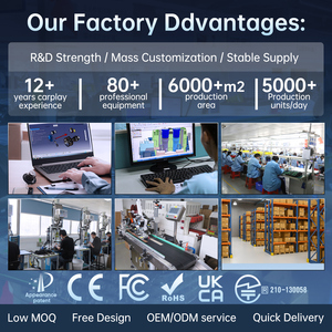 Adaptateur CarPlay sans fil Fuallwin OEM Smart Super MINI DIY, WiFi double bande, <span class=keywords><strong>Bluetooth</strong></span> pour Apple IOS/Android, ajustement universel - Product Image 4