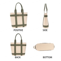 Nouveau Sac Fourre-tout Épaule en Cuir PU Imperméable Grande Capacité pour Femme avec Fermeture Éclair, Portable, Designer, Logo Personnalisé, Vente en Gros, Livraison Rapide