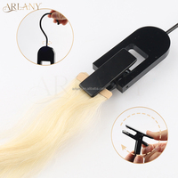 Porte-extensions capillaires en acrylique avec pinces individuelles pour vêtements, pantalons, foulards, perruques, présentation en salon et rangement d'extensions de cheveux