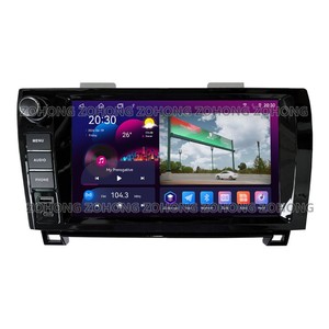 Autoradio 9 pouces pour <span class=keywords><strong>Toyota</strong></span> Tundra XK50 Sequoia XK60, lecteur multimédia Android Auto, écran GPS, autoradio, unité principale, <span class=keywords><strong>Carplay</strong></span> - Product Image 4