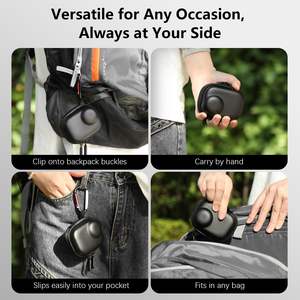 Estuche Protector Rígido de EVA Amazear para Insta360 GO, Bolsa de Almacenamiento de Viaje Ultra Resistente a Impactos con Compartimentos Personalizables - Product Image 6