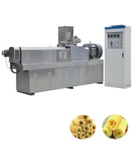 Ligne de production complète de snacks de maïs fourrés, machine de fabrication de snacks croustillants fourrés au chocolat