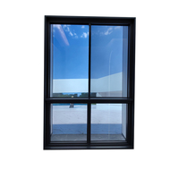 Ventanas Corredizas Insonorizadas de Aluminio de 2 Vías, Fáciles de Limpiar y de Bajo Mantenimiento, con Pantalla Plegable, Diseño Moderno, Energy Star, 5 Años de Garantía