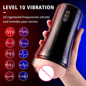 Masturbador Masculino Realista de Bolsillo con Vibración Potente para Inserción, Copa de Masturbación para Hombre - Product Image 6