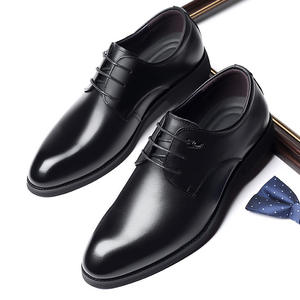 Zapatos de Cuero Formales de Negocios para Hombre, Estilo Italiano, con Aumento de Altura, de Piel de Vacuno de Primera Calidad, Estilo Británico, para Boda, Venta al Por Mayor - Product Image 4
