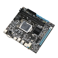 Carte mère de bureau H81M-K, socket H81 LGA 1150, compatible I3 I5 I7, DDR3 16G, Micro-ATX, UEFI BIOS, d'occasion, double canal, ports SATA