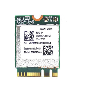 Đối với Qualcomm Atheros không dây AC Wi-Fi Adapter qcnfa344a nfa344a 802.11ac wifi băng tần kép + BT4.1 NGFF thẻ - Product Image 1