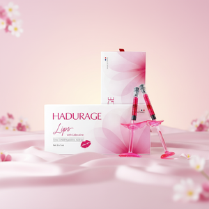 Relleno Labial Hadurage 2*1ml - Inyección Profesional <span class=keywords><strong>de</strong></span> Ácido Hialurónico para <span class=keywords><strong>Labios</strong></span> Voluminosos y Rojos - Product Image 1