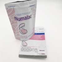 Sachet refermable personnalisé en Mylar imprimé, avec fermeture éclair, en plastique, thermoscellable