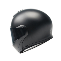 Casques de moto rabattables mats en ABS de haute qualité avec double visière