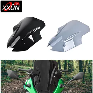 XXUN Motorcycle Parts Windshield Windscreen Wind Deflector for Kawasaki Ninja 1000 Z1000SX 2017 2018 2019 2020 2021