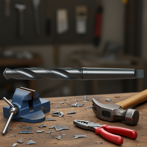 Broca helicoidal de vástago cónico de 10 mm para taladrar metal y madera - Product Image 3