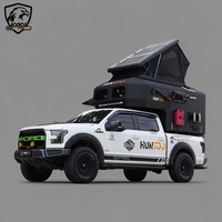 Huntoo Luxury Camper Truck Premium Slide in Truck Camper Rv Factory Small Travel Trailer Pickup Camper for Outdoor Camping