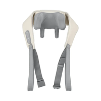 Masseur intelligent 3D Shiatsu professionnel pour le cou, les épaules et le dos avec 6 têtes de massage douces et chauffage électrique