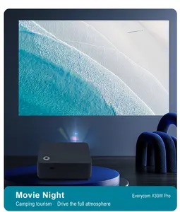 Everycom x30w Pro Pico thông minh proyector TV HD Android video nhà tốt nhất xách tay 1080P chiếu cho phim