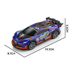 Jacko <strong>Toys</strong> New Trade Festival 1: 22 27 Frequency PVC Transparent Car Shell <strong>Bugatti</strong> Sports Car <strong>Toys</strong> with Lights for Boys - Product Image 2