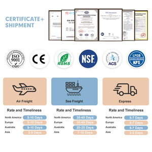 [NW-RO50-A1] 3 giai đoạn hộ gia đình RO hệ thống lọc nước lọc thẩm thấu lọc với ánh sáng UV filtro de Agua - Product Image 6