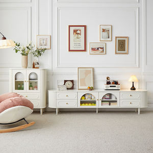 Mobile TV in Legno Stile Americano Minimalista, Arredamento Moderno di Lusso per Interni - Product Image 6