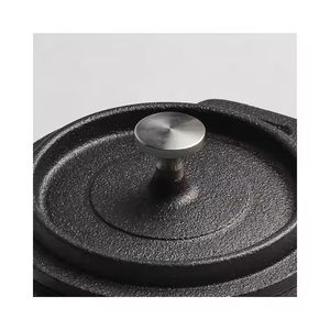 Casserole <span class=keywords><strong>en</strong></span> <span class=keywords><strong>fonte</strong></span> miniature pré-assaisonnée de 10 cm, fournie directement par l'usine - Product Image 6