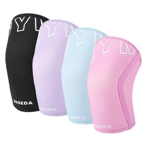 Rodillera Maseda de 7mm, Transpirable, Protectora, para Baloncesto, Levantamiento de Pesas, Sentadillas, Equipo de Fitness Unisex - Product Image 1