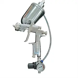 Vione High Atomization Pneumatic Spray Gun W101A Gravity Spray Gun Herramientas neumat W-101A Agitator Spray Gun With Mixing Cup