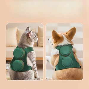 Dumansız <span class=keywords><strong>Pet</strong></span> yakı çantası köpek kedi taşınabilir yakı kiti <span class=keywords><strong>Pet</strong></span> Shop fizyoterapi bez kollu enstrüman 2-hole arka kapak - Product Image 3