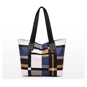 Sac à main vintage pour femme, forme seau, avec deux poignées et fermeture éclair, couleur vive, best-seller - Product Image 1