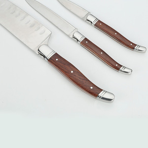 Kitchenware 3-piece High Hardness Kitchen Chef <b>Knife</b> <b>Set</b> Steak <b>Knife</b> Stainless Steel Kitchen <b>Knife</b> <b>Set</b> with Gift Box - Product Image 2